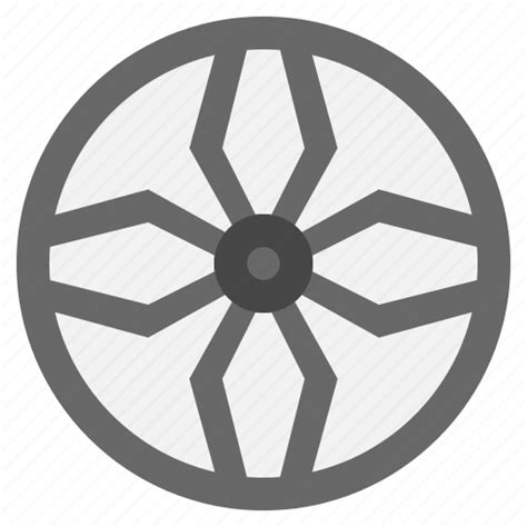 Alloy Wheel Transportation Automobile Car Icon Download On Iconfinder