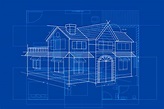 Blueprint Of Building Stock Illustration - Download Image Now ...