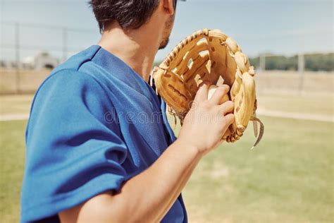Baseball Sports And Man Pitching During A Game Training And