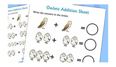 good owl time math worksheet