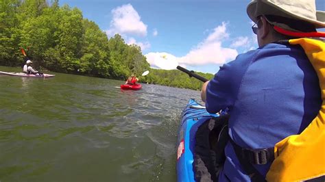 Paddling With The Tri State Kayakers Grayson Lake Ky Youtube