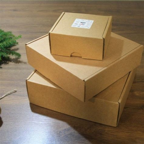 Square Boxes Any Size 😉👍 Cardboard Shipping Boxes Kraft Box
