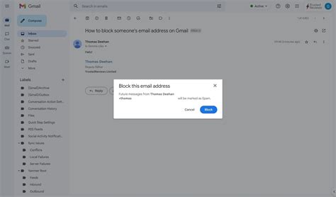 How To Block Someones Email Address On Gmail