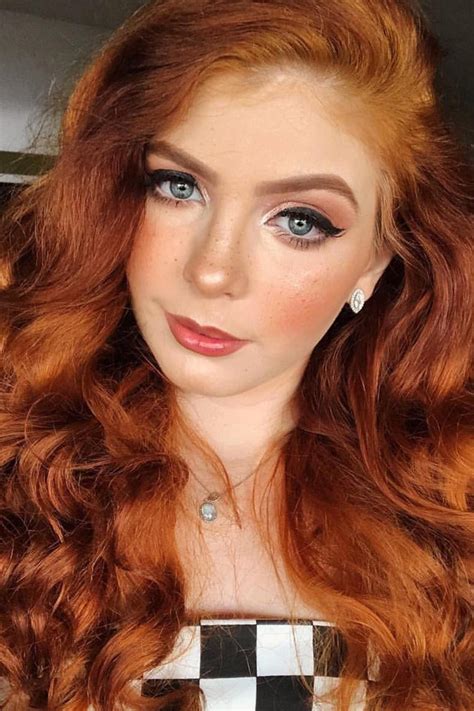 Makeup For Redheads With Blue Eyes My Bios