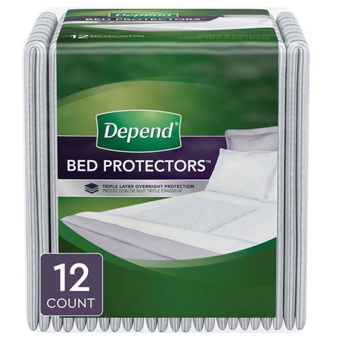 Depend Bed Pads For Incontinence Disposable Underpad Overnight