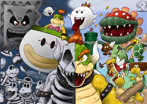 Bowsers Army Coloured On Deviantart