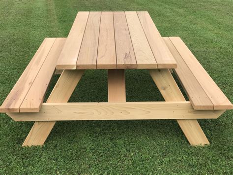 Our 7 Master Picnic Table Is Built To Last Seats 8 Adults And Will Not Tip Over 84 Table Top