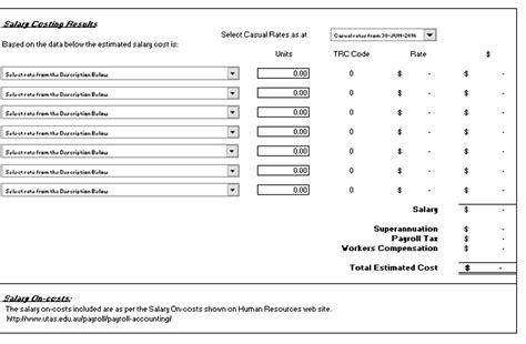 Salary Breakdown Excel Template Excel Tmp