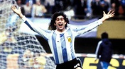 Mario Kempes - Argentina 1978 - 6 goals - YouTube