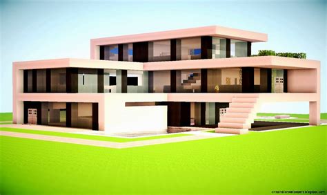 Inspiration 28 Modern House Minimalist Design Minecraft