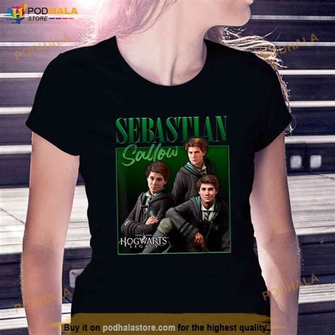 Harry Potter Hogwarts Legacy Sebastian Sallow Collage Shirt Bring