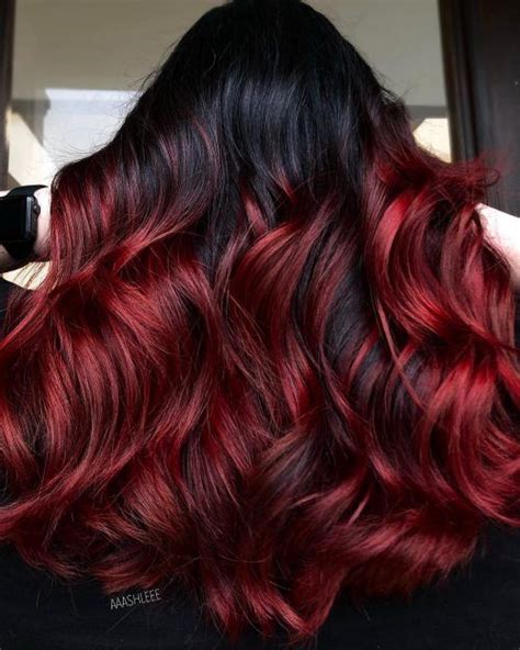 red balayage hair colors 60 hottest examples for 2024 red balayage hair hot hair colors