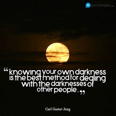 Until You Bring The Darkness From Within To Light You Will Not See It