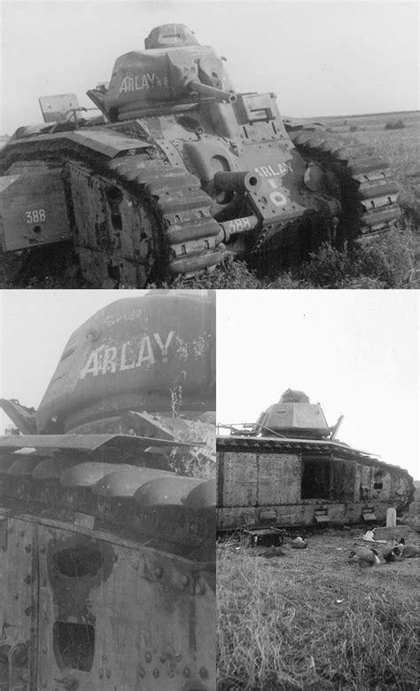 French Char B1 Bis 388 Arlay Of 41e Bataillon De Chars De Combat