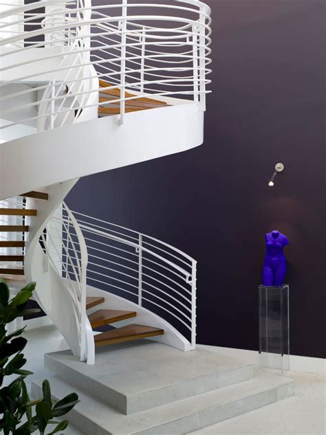 Brown Davis Interiors Inc Contemporary Staircase Miami By