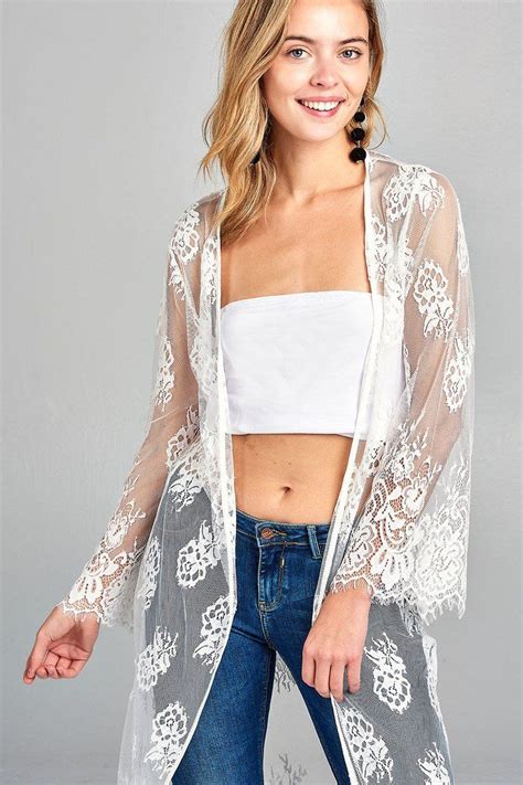 see through you lace cardigan 2 colors available regular price 44 00 travelling outfit