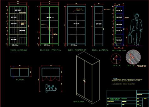 Metal Cabinet Dwg Section For Autocad Designs Cad