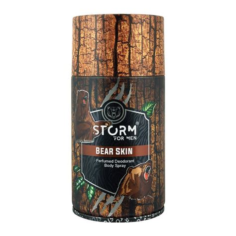 Buy Storm For Men Bear Skin Perfumed Deodorant Body Spray 250ml Online