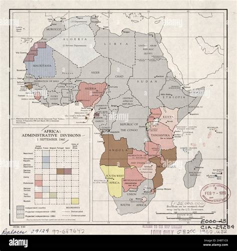 1960s Africa Map Hi Res Stock Photography And Images Alamy