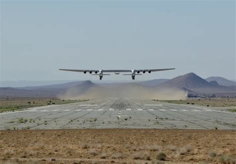 Worlds Largest Flying Aircraft Stratolaunch Carrier Completes Sixth