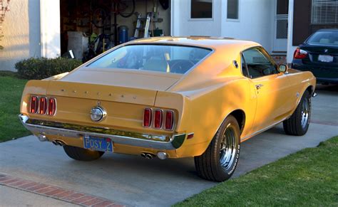 Special Yellow 1969 Ford Mustang Fastback