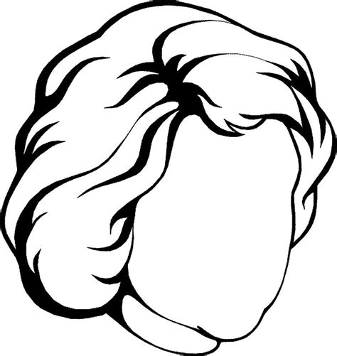 Hairstyle Coloring Pages To Download And Print For Free