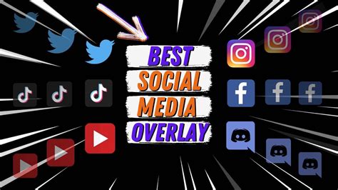 The Best Social Media Overlay Widget For Twitch In 2021 Youtube