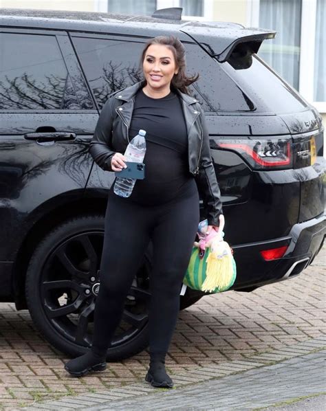 Lauren Goodger Unveils Bump For First Time In Public Since Announcing