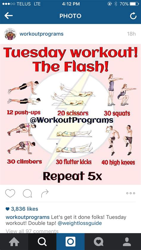 Tuesday 5 Day Workouts Tuesday Workout Superhero Workout Flutter