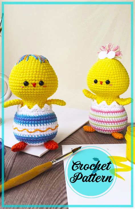 Easter Chick Amigurumi Pdf Crochet Free Pattern Amigurumiday