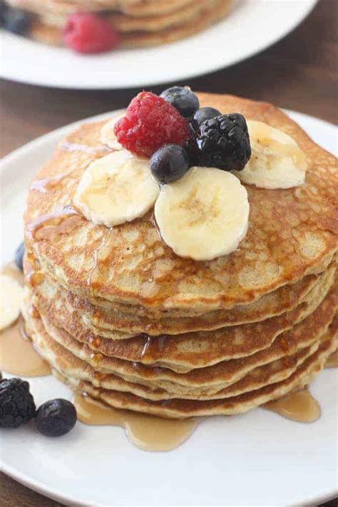 5 Minute Whole Wheat Pancakes Tastes Better From Scratch