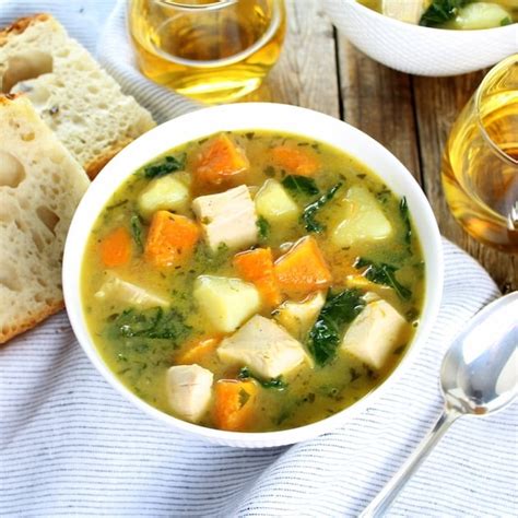 Kale And Butternut Squash Turkey Soup Taste And See