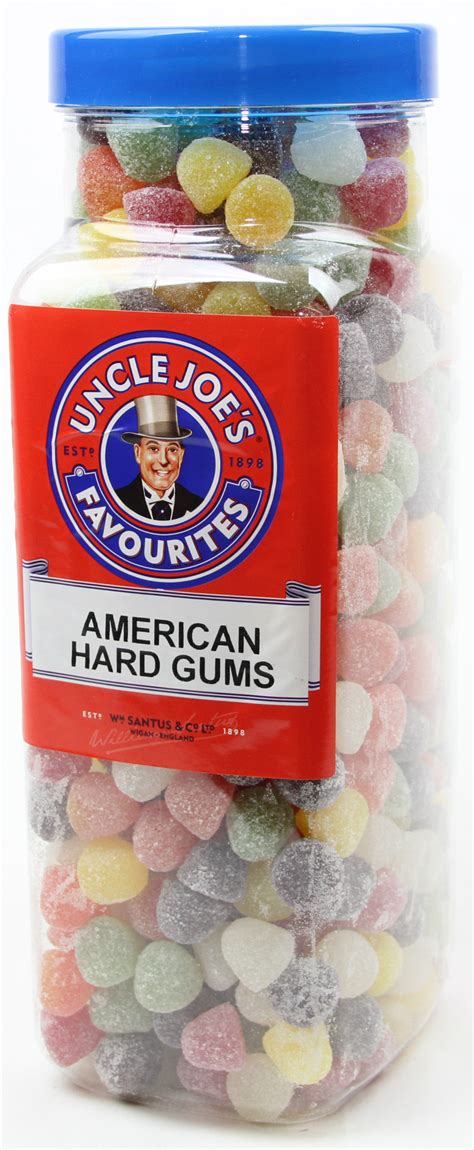 American Hard Gums 3kg Jar Uncle Joes