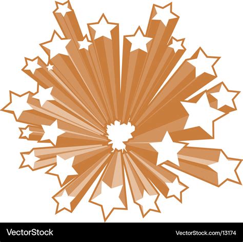 Star Burst Royalty Free Vector Image Vectorstock