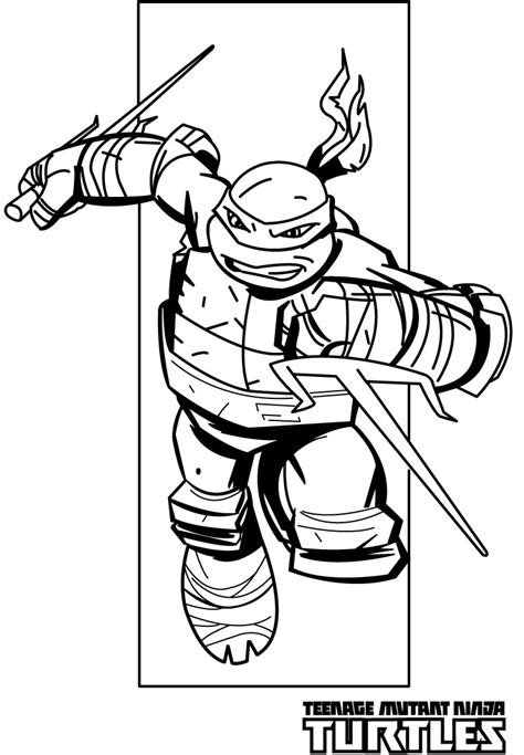 April, four ninja turtles, splinter and shredder. Ninja turtles coloring pages from animated cartoons of ...