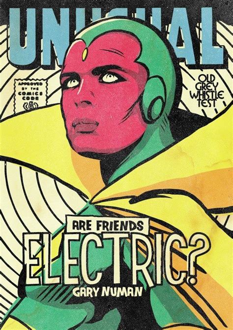 Vision As Gary Numan 8 Marvel Superheroes Reimagined As Post Punk Rock Stars Marvel Comics