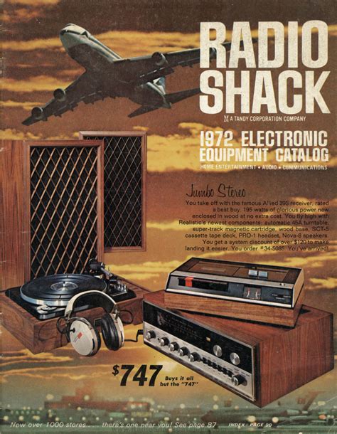 1972 Allied Radioshack Catalog