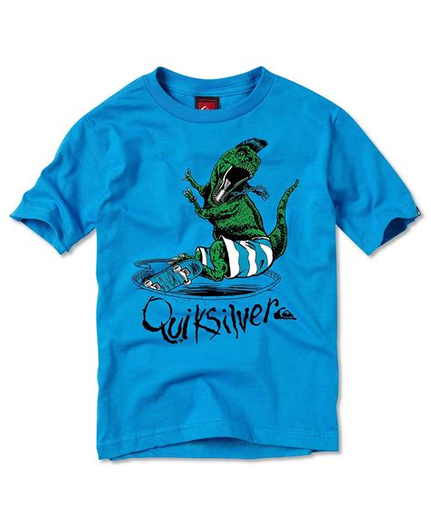 Quiksilver Kids T Shirt Little Boys Dino Skate Tee Kids Shirts