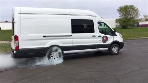 Ford Transit Van Burnout Ecoboost V6 Youtube