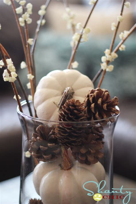 💡 how much does the shipping cost for pine cone home decor? White Pumpkins and Pine Cones - Shanty 2 Chic