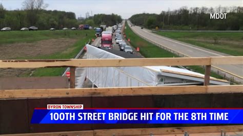 100th Street Bridge Hit By Another Vehicle