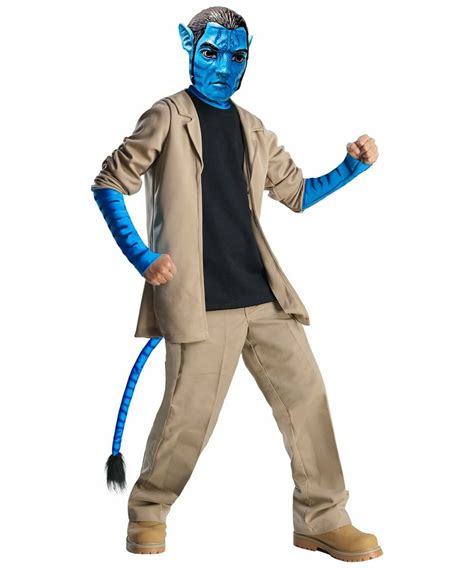 Avatar Jake Sully Costume Kids Costume Deluxe Movie Costumes At