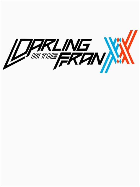 Darling In The Franxx Logo T Shirt By Thatfattgamer