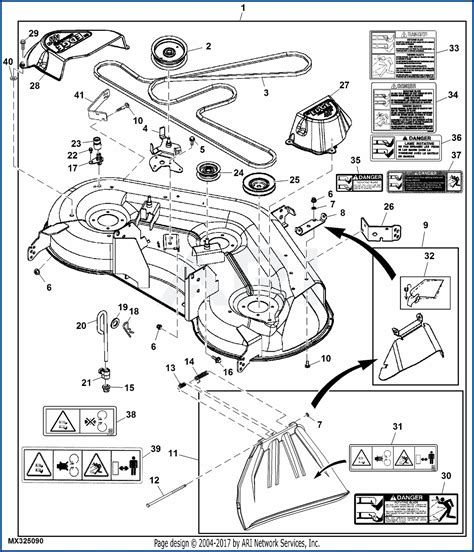 John Deere D Mower Deck Parts Diagram Diagrams Resume Template