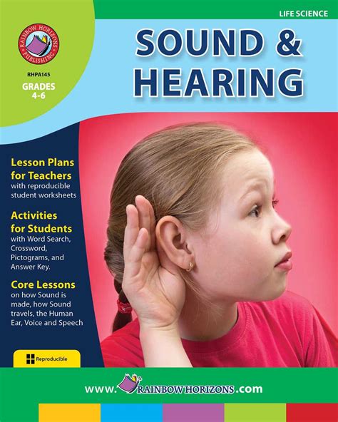 Sound And Hearing Grades 4 To 6 Print Book Lesson Plan Rainbow