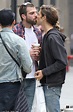 Zachary Quinto and his beau share a kiss amid busy streets of New York ...