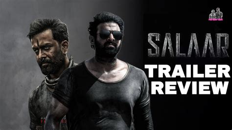 Salaar Official Trailer Review Prabhas Prashanth Neel Youtube