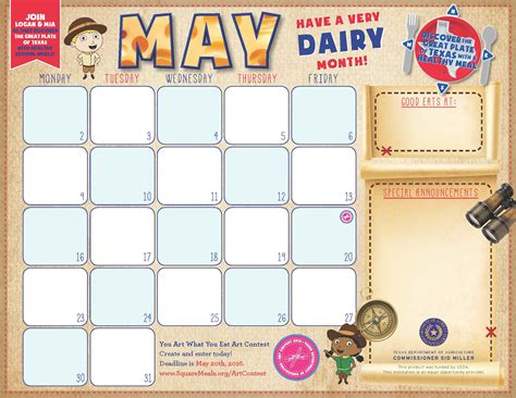 Schedule Template Activities Daily Calendar Templates Marketing