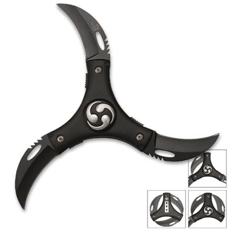 Cyclone 3 Blade Folding Ninja Throwing Star For Sale All Ninja Gear