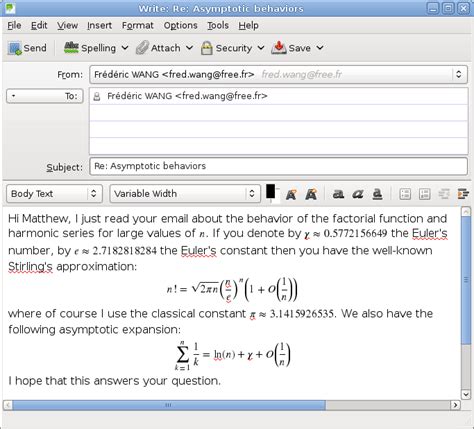 Something like calibri or times new. Mozilla MathML Project